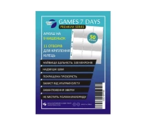 Купить - аксессуар для настольной игры  Аксессуар Games 7 Days Лист на 9 кармашков, 11 отверстий, 100 мкм (9 Pocket Page, 11 Holes, 100 micron) (GSD-9PP50)