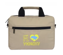 Купить - сумку для ноутбука  Сумка для ноутбука Porto 12'' PN12 LoveUkraine Beige (PN12LB_LoveUkr)