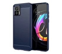 Купить - чехол для смартфона  Чехол-накладка Polished Carbon для Motorola Edge 30 Neo blue