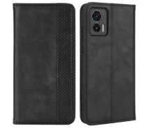 Купить - чехол для смартфона  Чехол книга Epik iFace Retro Leather для Motorola Edge 30 Neo black