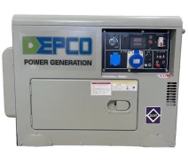 Купить - генератор  Дизельный генератор DEPCO DG8500SE-SILENT (6.5 кВт) (un609)