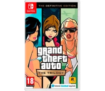 Купить - игру для приставки и ПК  Игра Grand Theft Auto: The Trilogy The Definitive Edition для Nintendo Switch (EN+RU sub) [86922]