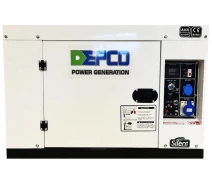 Купить - генератор  Дизельный генератор DEPCO DG12000SE-SILENT (9.5 кВт) (un627)