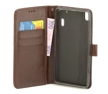 Купить - чехол для смартфона  Чехол Idewei для Lenovo A7000 / K3 Note / K50 k50a40 книжка кожа PU коричневый
