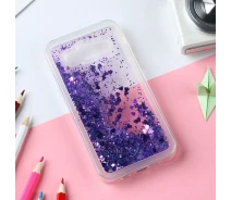 Купить - чехол для смартфона  Чехол Glitter для Samsung Galaxy J3 2016 / J300 / J320 Бампер жидкий блеск фиолетовый