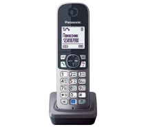 Купить - проводной телефон  Дополнительная трубка Panasonic KX-TGA681RUB беспроводная Черный