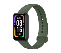 Купить - аксессуар к смарт-чсасам  Ремешок Silicone для Xiaomi Redmi Smart Band Pro Темно-зеленый