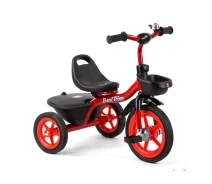 Купить - велосипед и аксессуар  Велосипед 3-х колесный BS-1788 "Best Trike" (1) резиновые колеса, переднее d=10'', заднее d=8'', колокольчик, 2 корзины, в коробке (202578)