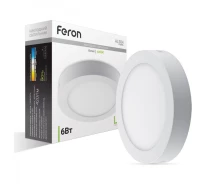 Купить - светильник потолочный  Светодиодный светильник Feron AL504 6W 4000К 420LM