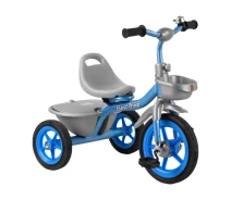 Купить - велосипед и аксессуар  Велосипед 3-х колесный BS-2478"Best Trike" (1) резиновые колеса, переднее d=10'', заднее d=8'', колокольчик, 2 корзины, в коробке (202631)
