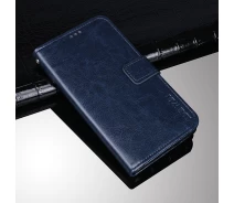 Купить - чехол для смартфона  Чехол Idewei для Iphone 11 Pro Max книжка кожа PU синий