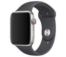 Купить - аксессуар к смарт-чсасам  Ремешок Silicone Band для Apple Watch 42/44mm (S/M) Dark Grey