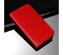 Купить - чехол для смартфона  Чехол Idewei для iPhone XS книжка кожа PU красный