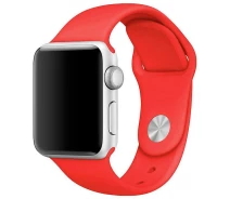 Купить - аксессуар к смарт-чсасам  Ремешок Silicone Band для Apple Watch 38/40mm (S/M) Red