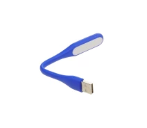 Купить - настольную лампу  USB лампа для ноутбука клавиатуры Supretto фонарик мини, синий SDS-33