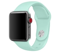 Купить - аксессуар к смарт-чсасам  Ремешок Silicone Band для Apple Watch 38/40mm (S/M) Mint