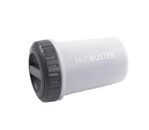 Купить - средство по уходу за животными  Лапомойка с крышкой для собак Dexas Mud Buster Lidded (Дексас Мад Бустер) Серый, Средний -  высота 15, диаметр 10 см, обьем 170 мл. (PW710L-429)