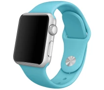 Купить - аксессуар к смарт-чсасам  Ремешок Silicone Band для Apple Watch 42/44mm (S/M) Sea Blue