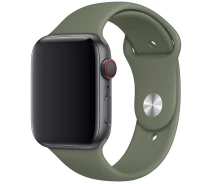 Купить - аксессуар к смарт-чсасам  Ремешок Silicone Band для Apple Watch 42/44mm (S/M) Khaki