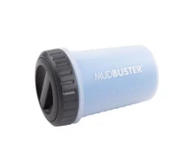 Купить - средство по уходу за животными  Лапомойка с крышкой для собак Dexas Mud Buster Lidded (Дексас Мад Бустер) Голубой, Средний -  высота 15, диаметр 10 см, обьем 170 мл. (PW710L-2194)
