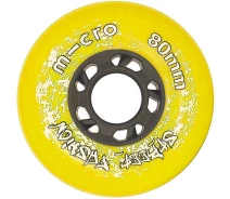 Купить - запчасть для роликовых коньков  Micro колеса MT Plus 80 mm yellow