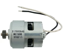 Купить - запчасть для дрелей  Двигатель шуруповерта Metabo BS 14.4 LI 317003640 d46 L75 шестерня 18 зубов d14 арт.шур224