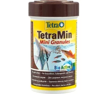 Купить - корм для рыбы  Корм для аквариумных рыб TetraMin Mini Granules в мелких гранулах 100 мл (45 г)