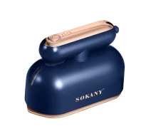 Купить - утюг  Дорожный утюг Sokany SK-3064 для сухой и влажной глажки синий (SK3064NB)