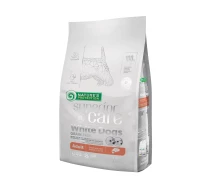 Купить -  Корм Nature's Protection Superior Care White dogs Grain Free Salmon Adult Small and Mini Breeds сухой с лососем для собак малых пород с белым окрасом шерсти 1.5 кг