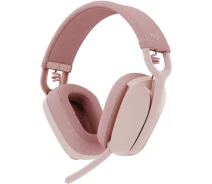 Купить - наушники  Игровые наушники Logitech Zone Vibe 100 Rose (981-001224) [74039]