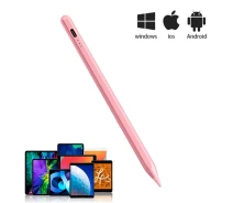 Купить - стилус  Стилус активный для сенсорного экрана Android iOS Windows Розовый (ST-21P)