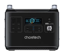 Купить - зарядную станцию  Портативная зарядная станция Choetech Portable Power Station 2000W, 2000Wh (BS006)