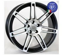 Купить - автомобильный диск  Литой диск WSP Italy AUDI W557 S8 COSMA TWO R19 W8,5 PCD5X112 ET45 DIA57,1 BLACK POLISHED