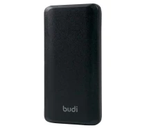 Купить - power bank  Power Bank Budi PB802TB 10000 mAh PD20W + QC3.0 Quick Charge Портативный Аккумулятор Повербанк быстрая зарядка с кабелем Type-C с индикатором заряда Черный