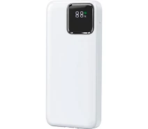 Купить - power bank  Внешний аккумулятор WiWU JC-18 10000mAh LED Battery Capacity White [99470]