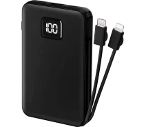 Купить - power bank  Внешний аккумулятор WiWU JC-15 Magnetic Wireless charger Power Bank 10000mAh 22.5w Black [99468]