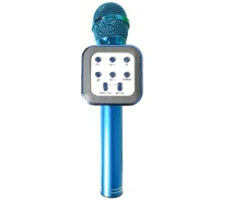 Купить - микрофон для караоке  Беспроводной микрофон караоке WS 1818 1800мАч 3Вт blue