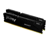 Купить - оперативную память  Модуль памяти DDR5 Kingston FURY Beast 2x16GB 5600 MHz (KF556C40BBK2-32) [79124]