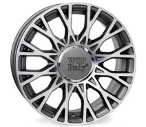 Купить - автомобильный диск  Литой диск WSP Italy FIAT W162 GRACE R15 W6 PCD4X98 ET35 DIA58,1 ANTHRACITE POLISHED