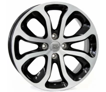 Купить - автомобильный диск  Литой диск WSP Italy CITROEN W3403 NIMES R16 W6 PCD4X108 ET23 DIA65,1 GLOSSY BLACK POLISHED