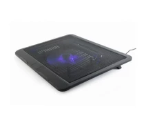 Купить - стол и подставку для ноутбука  Подставка для ноутбука Gembird до 15", 1x120 mm fan, black (NBS-1F15-04)