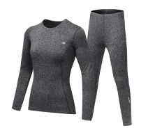 Купить - женское термобелье  Термобелье женское XINTOWN NYXT19JBYD Gray 3XL согревающее эластичное белье для тренировок