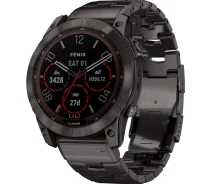 Купить - смарт-часы  Cмарт-часы Garmin Fenix 7X Sapphire Solar Carbon Grey DLC Titanium with Carbon Grey DLC Vented Titanium Band (010-02541-27) [78193]