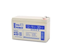 Купить - аккумулятор для ИБП и инверторов  Аккумулятор гелевый 9 Ач для ИБП Full Energy FEL-129 (116122-bzp)
