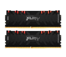 Купить - оперативную память  Модуль памяти для компьютера DDR4 16GB (2x8GB) 4266 MHz Renegade RGB Black Kingston Fury (ex.HyperX) (KF442C19RBAK2/16)