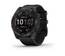 Купить - смарт-часы  Смарт-часы Garmin Fenix 7X Sapphire S. Black DLC Titanium w. Black Band (010-02541-22/23) (229052)