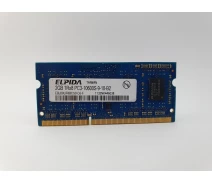 Купить - оперативную память  Оперативная память для ноутбука SODIMM Elpida DDR3 2Gb 1333MHz PC3-10600S (EBJ20UF8BCS0-DJ-F) "Refurbished" (11130)