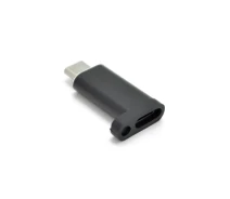 Купить - кардридер  Переходник VEGGIEG TC-102 Type-C(Female) - Micro-USB(Male), Black, Пакет (19817-ytg)