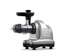 Купить - соковыжималку  Соковыжималка BioChef Axis Cold Press Juicer серебро