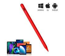 Купить - стилус  Стилус активный для сенсорного экрана Android iOS Windows Красный (ST-21B)